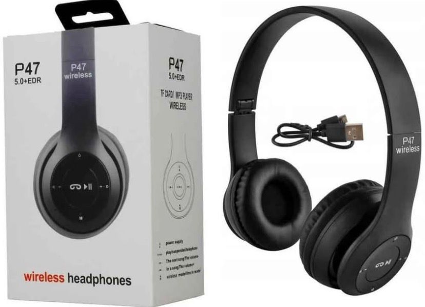 Wireless Bluetooth Headphones with Multi-Mode Connectivity
