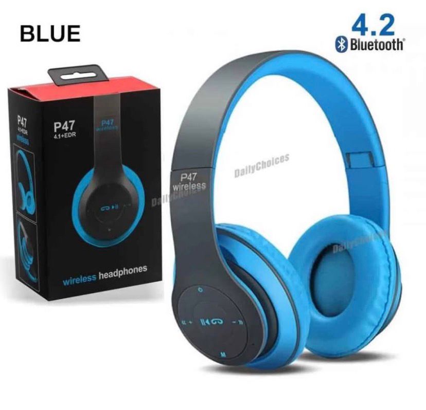 Wireless Bluetooth Headphones with Multi-Mode Connectivity